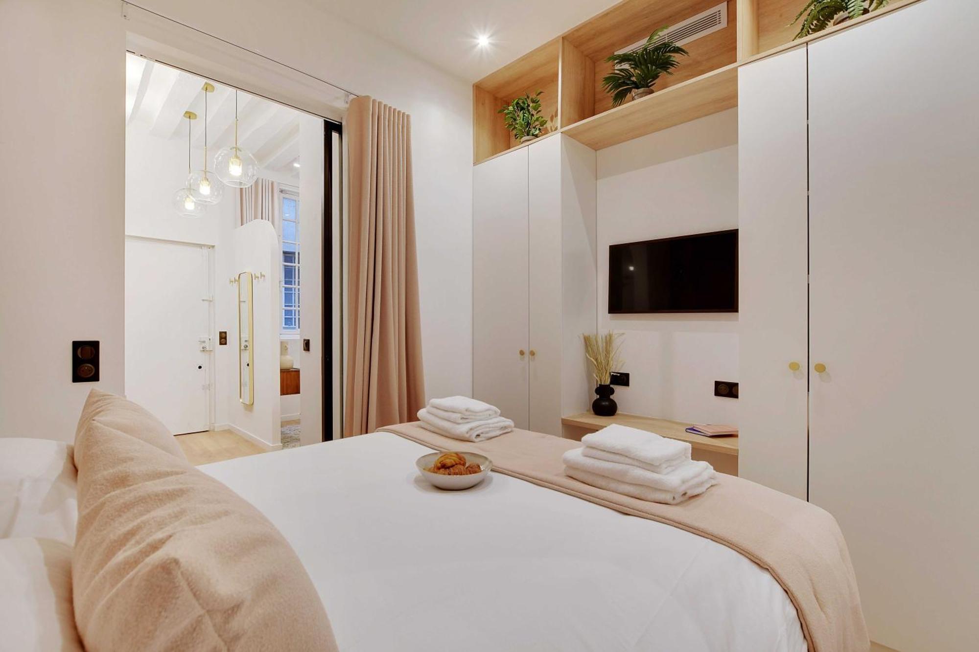 Charming Apartment - 1Br-4P - Ac - Marais ปารีส ภายนอก รูปภาพ